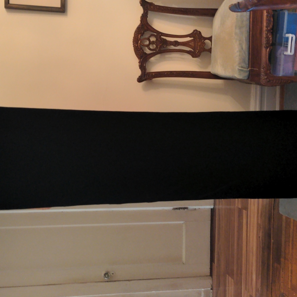 Jessica McClintock Black Evening Wrap, Shoulder Shrug, Shawl, Velvet, Satin, - Picture 4 of 5